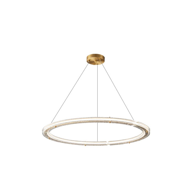 Nelisse Double Anneau Crystal Lustre