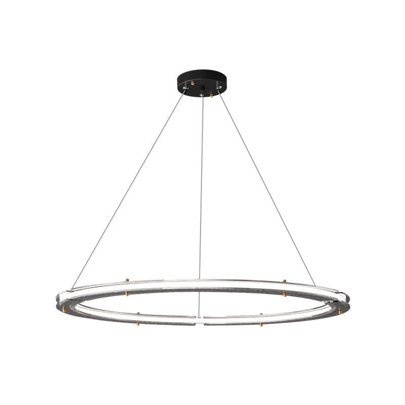 Nelisse Double Anneau Crystal Lustre