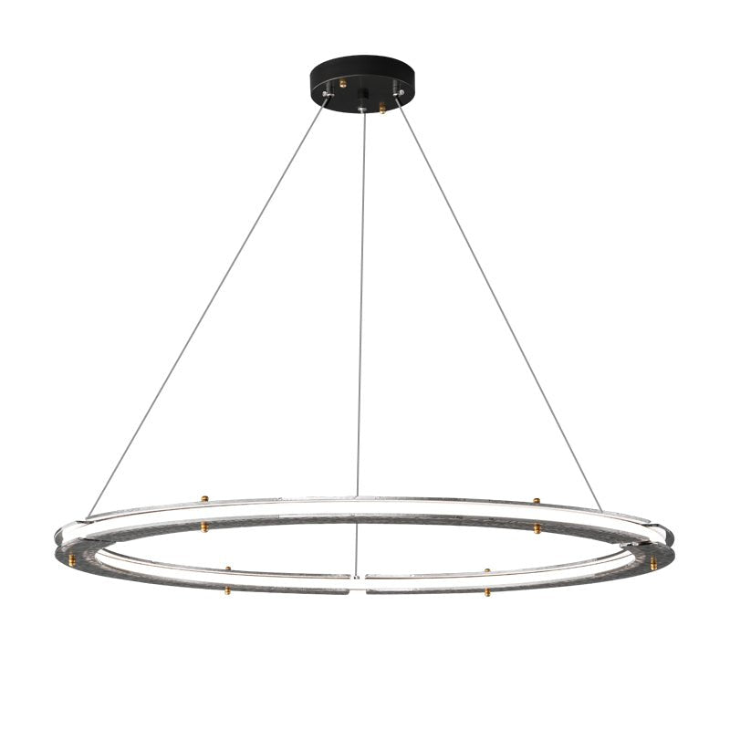 Nelisse Double Anneau Crystal Lustre