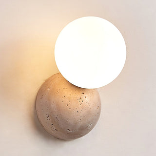 Cethair Travertin Luminaire Mural