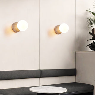 Cethair Travertin Luminaire Mural