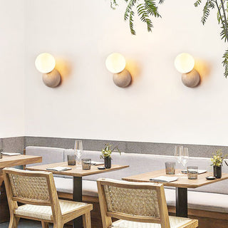 Cethair Travertin Luminaire Mural