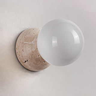 Cethair Travertin Luminaire Mural