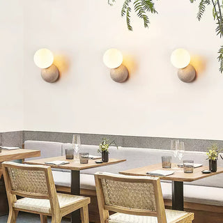 Cethair Travertin Luminaire Mural