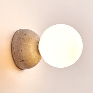 Cethair Travertin Luminaire Mural