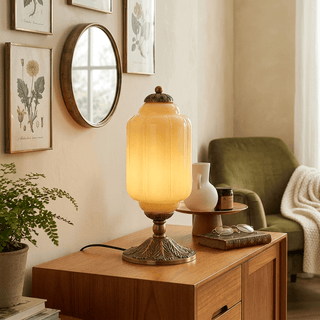 Celestine Lantern Table Lamp-Neutral Decor