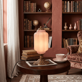 Celestine Lantern Table Lamp-Neutral Decor