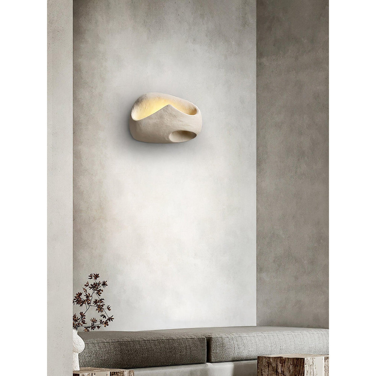 Claro Applique Murale en Ciment Creux à Créativité Individuelle
