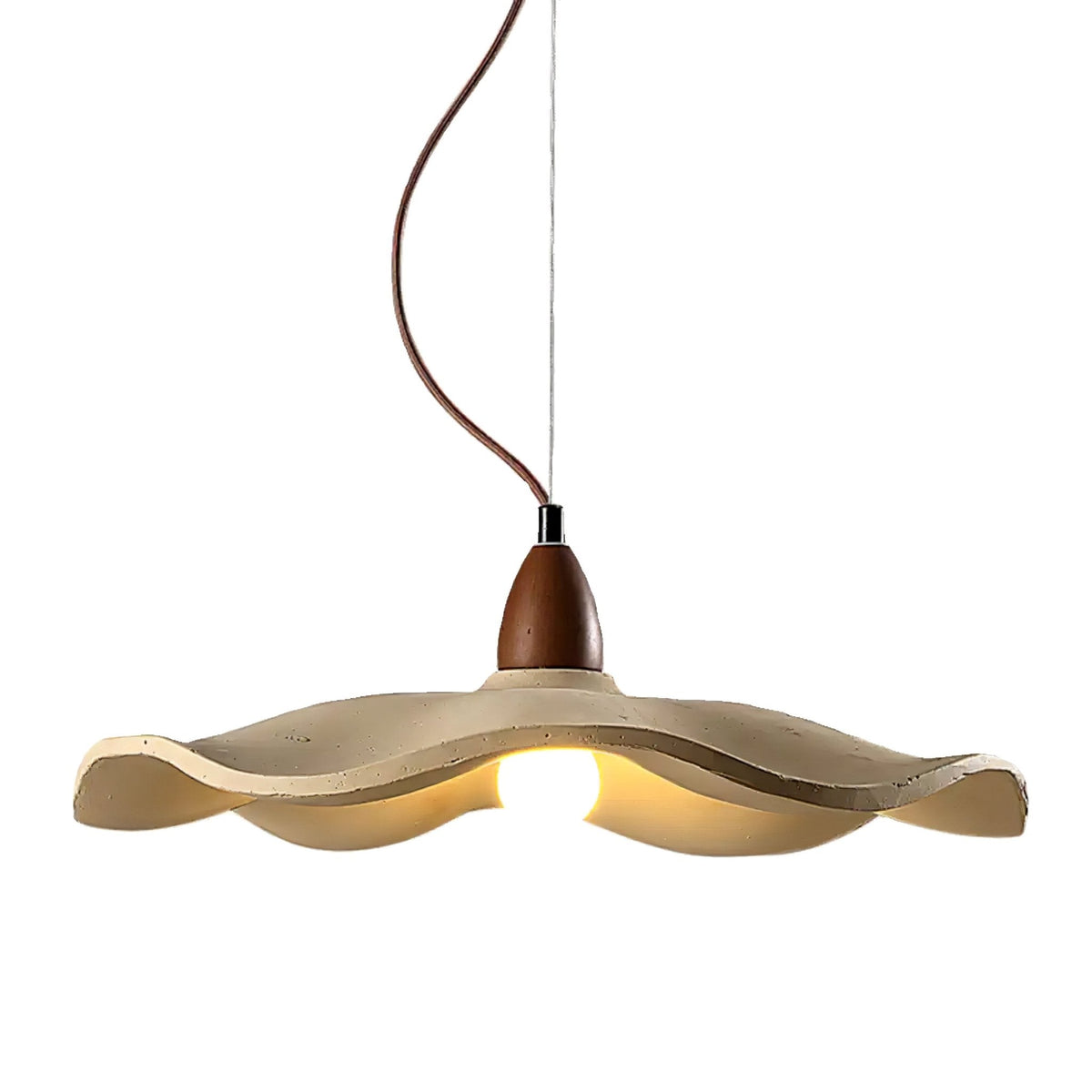 Siro Lampe Suspendue Vague en Ciment