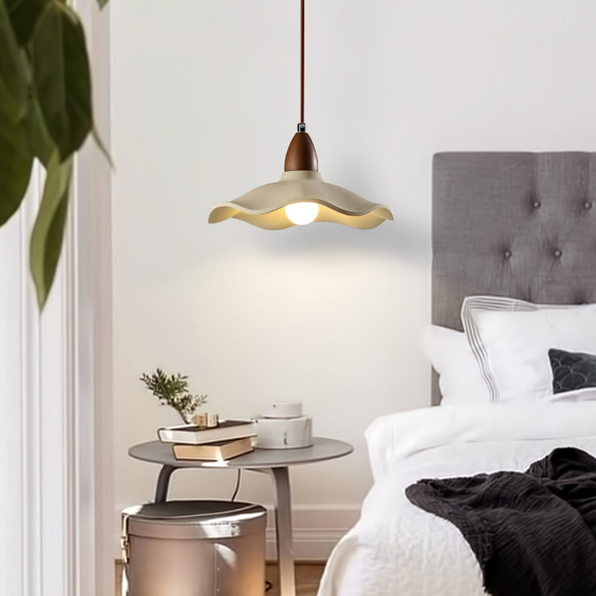 Siro Lampe Suspendue Vague en Ciment
