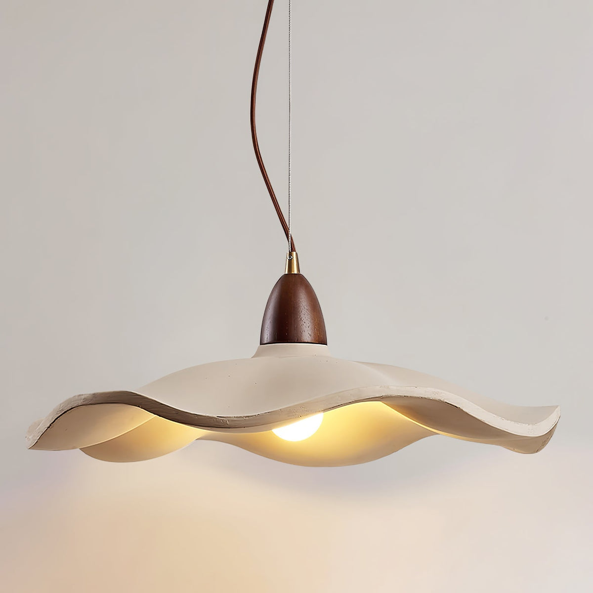 Siro Lampe Suspendue Vague en Ciment
