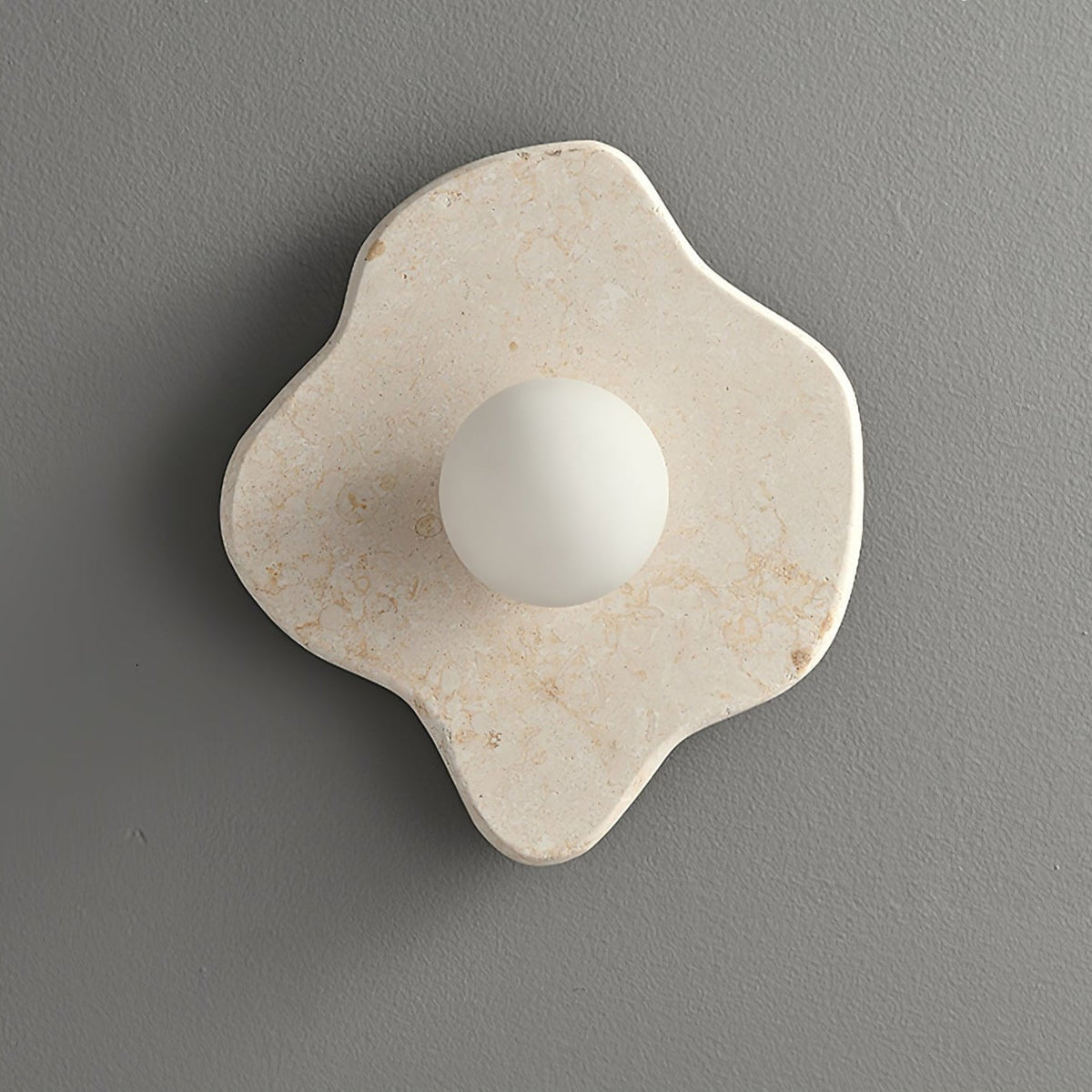 Bloom Applique Murale Rustique en Marbre