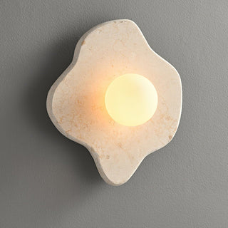 Bloom Applique Murale Rustique en Marbre
