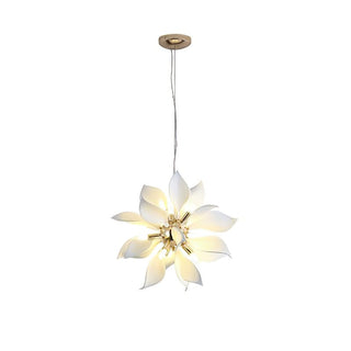Lustra Suspension Céramique Pétales Épanouis