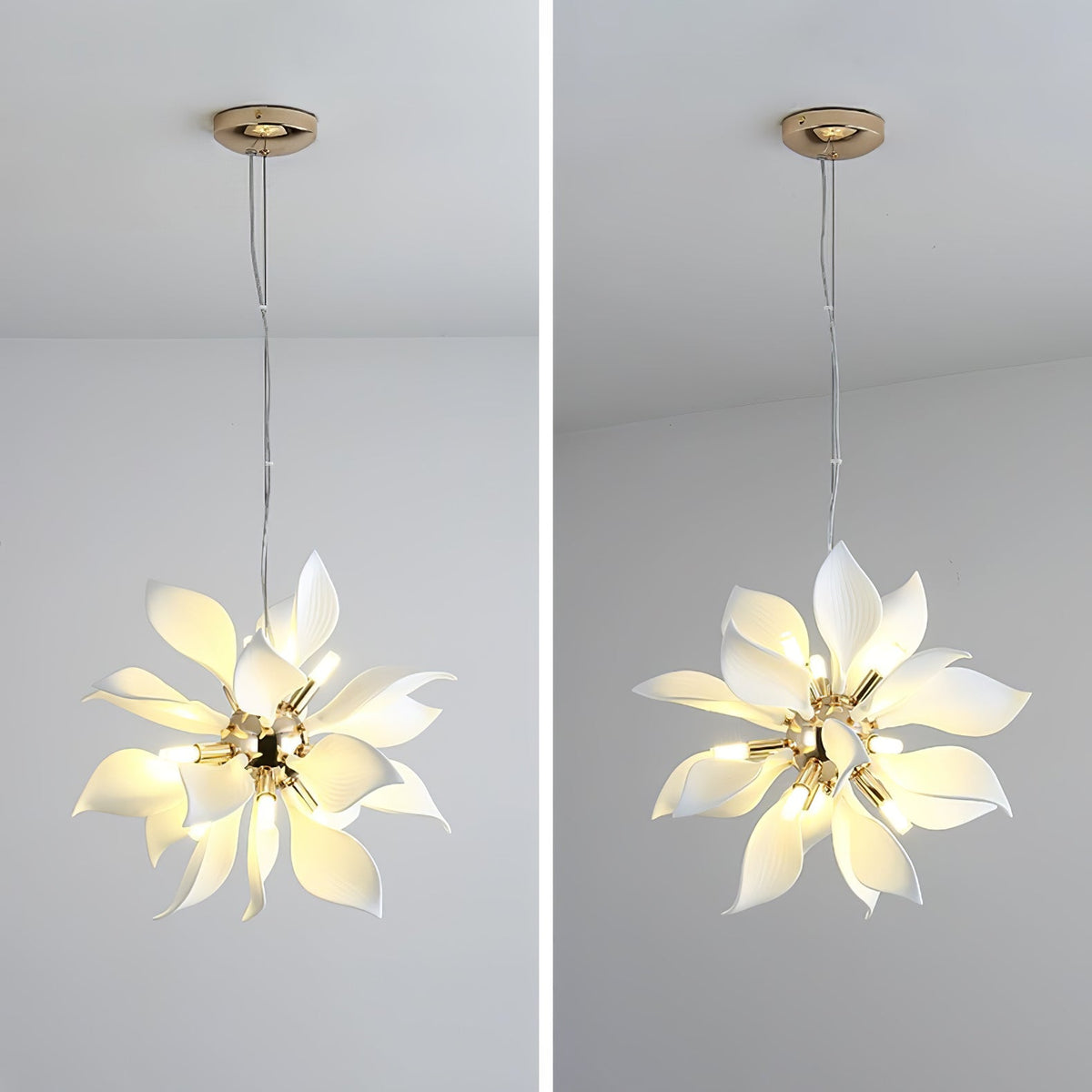 Sylvona Suspension Céramique Pétales Épanouis