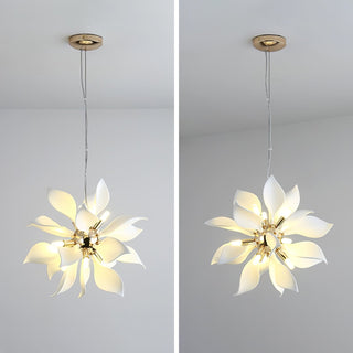 Lustra Suspension Céramique Pétales Épanouis
