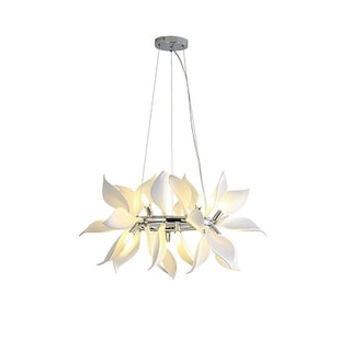 Lustra Suspension Céramique Pétales Épanouis