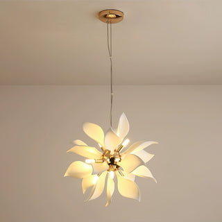 Lustra Suspension Céramique Pétales Épanouis