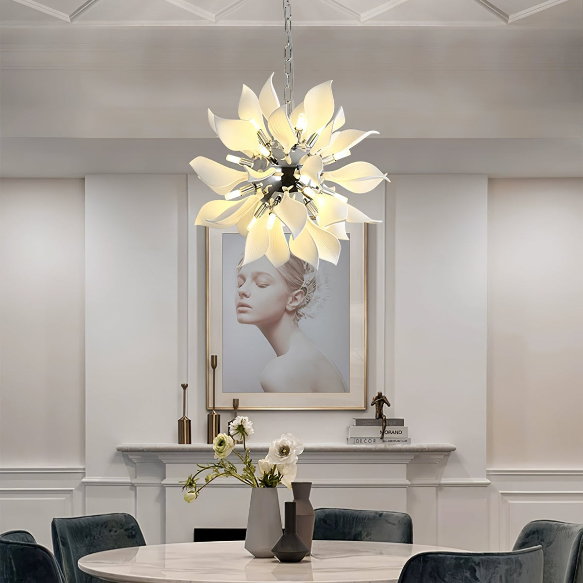 Sylvona Suspension Céramique Pétales Épanouis