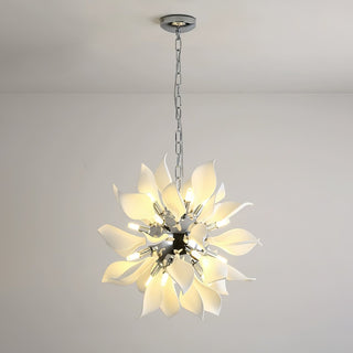 Lustra Suspension Céramique Pétales Épanouis