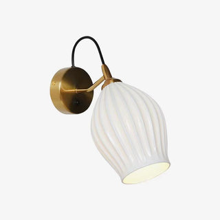Zotalisra Moderne Minimaliste Côtes Céramique Applique Lumière