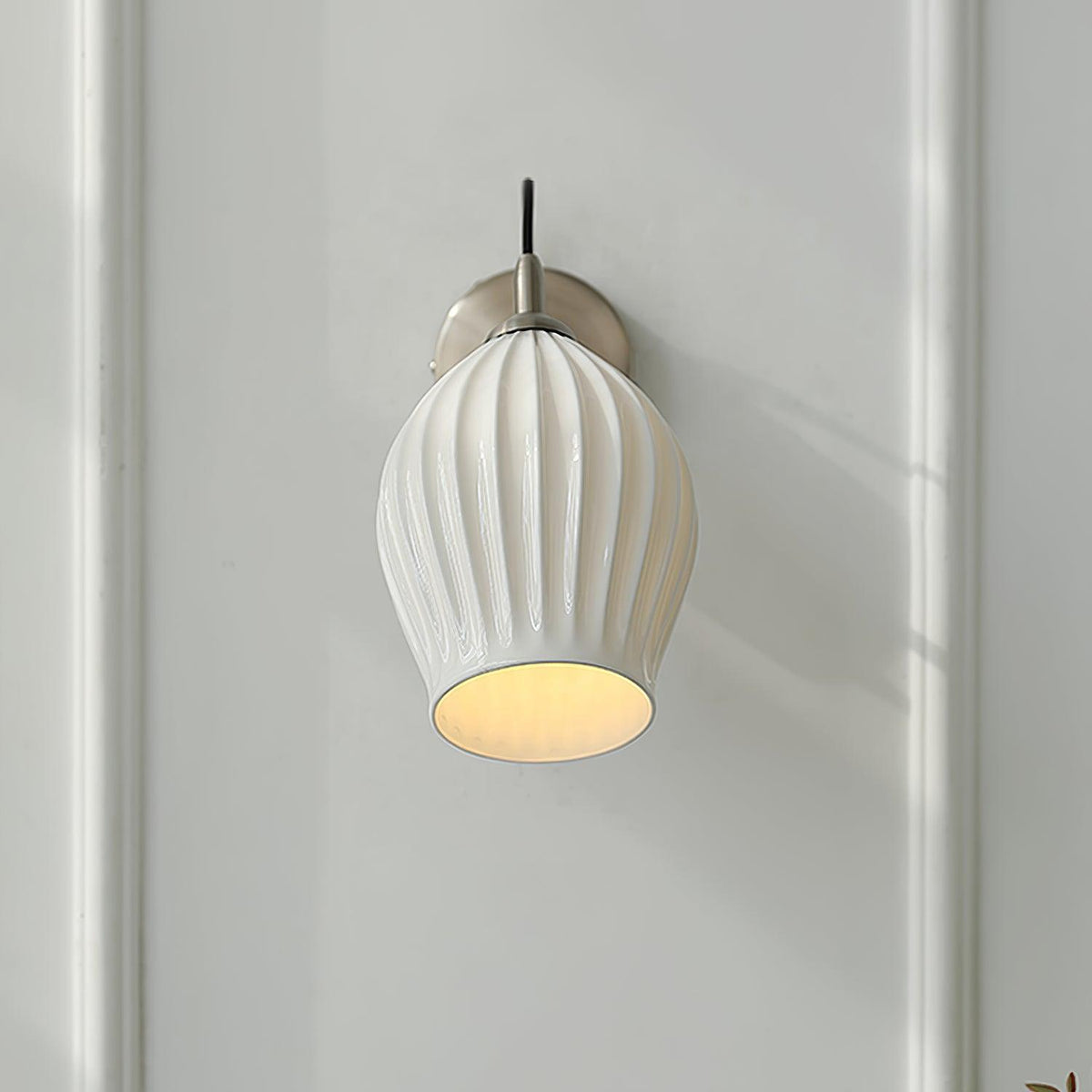 Zotalisra Moderne Minimaliste Côtes Céramique Applique Lumière