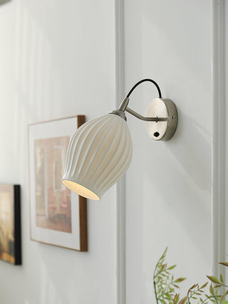Zotalisra Moderne Minimaliste Côtes Céramique Applique Lumière