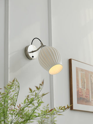 Zotalisra Moderne Minimaliste Côtes Céramique Applique Lumière