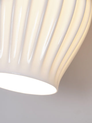 Zotalisra Moderne Minimaliste Côtes Céramique Applique Lumière