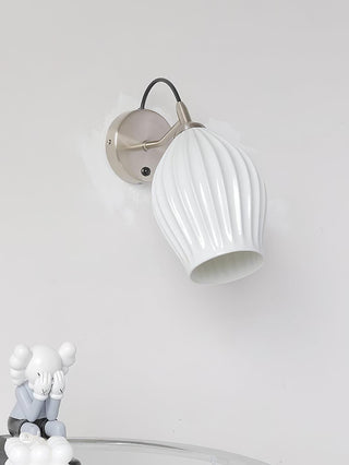 Zotalisra Moderne Minimaliste Côtes Céramique Applique Lumière