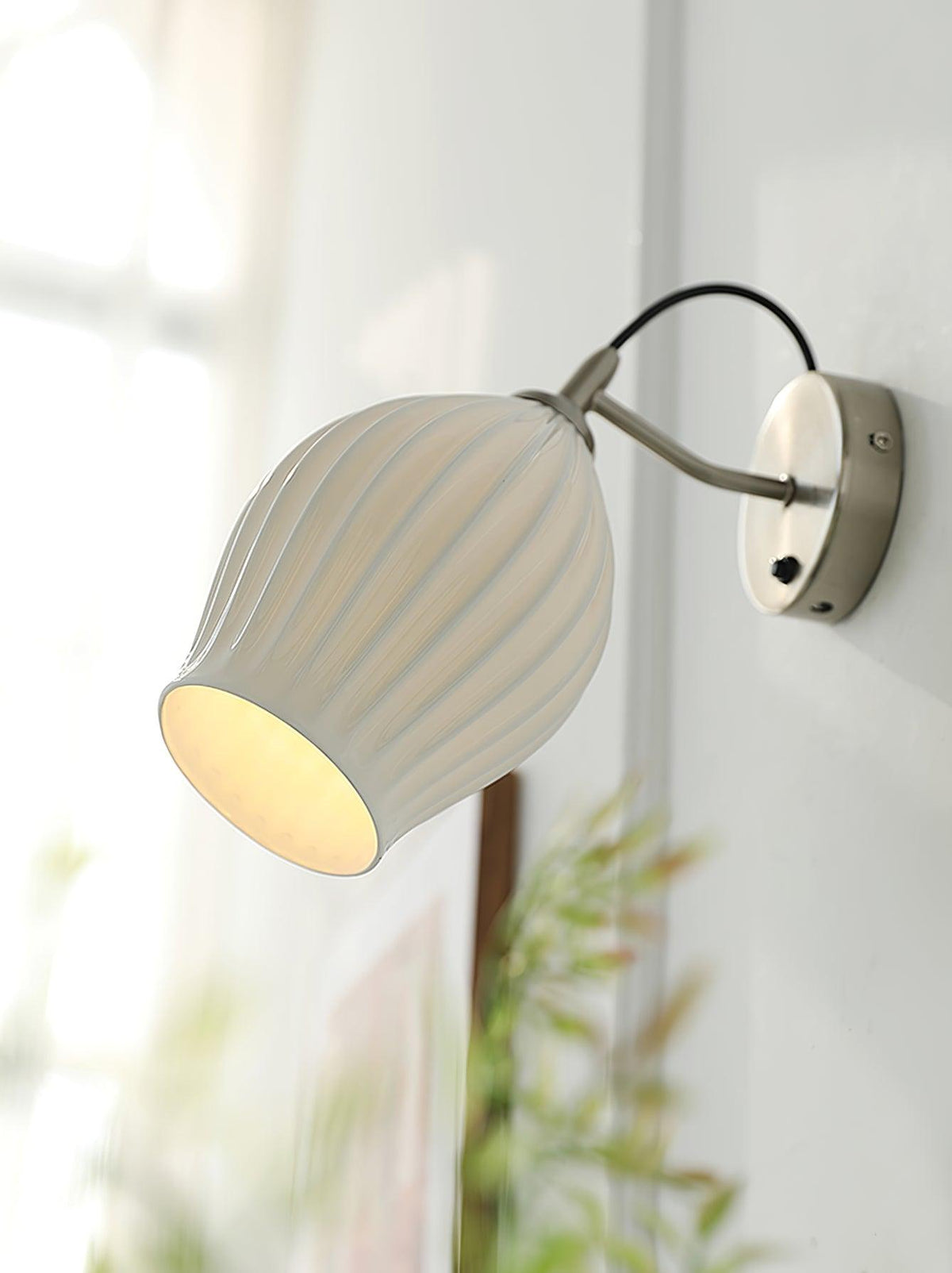 Zotalisra Moderne Minimaliste Côtes Céramique Applique Lumière