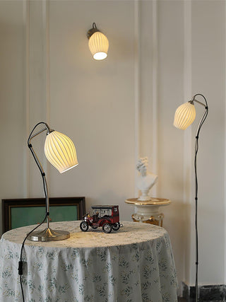 Zotalisra Moderne Minimaliste Côtes Céramique Applique Lumière