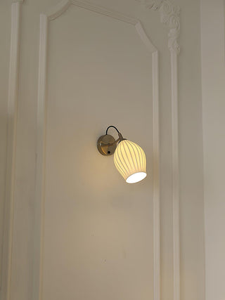 Zotalisra Moderne Minimaliste Côtes Céramique Applique Lumière