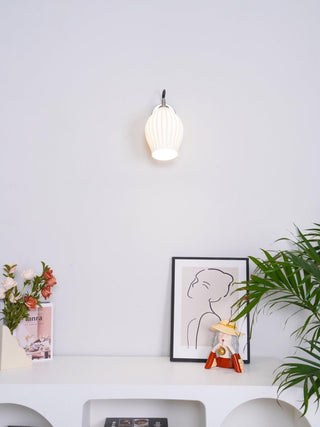 Zotalisra Moderne Minimaliste Côtes Céramique Applique Lumière
