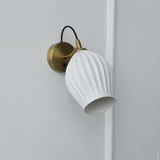 Zotalisra Moderne Minimaliste Côtes Céramique Applique Lumière