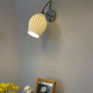 Zotalisra Moderne Minimaliste Côtes Céramique Applique Lumière