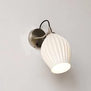 Zotalisra Moderne Minimaliste Côtes Céramique Applique Lumière