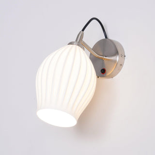 Zotalisra Moderne Minimaliste Côtes Céramique Applique Lumière