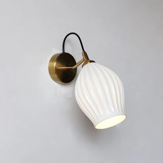 Zotalisra Moderne Minimaliste Côtes Céramique Applique Lumière