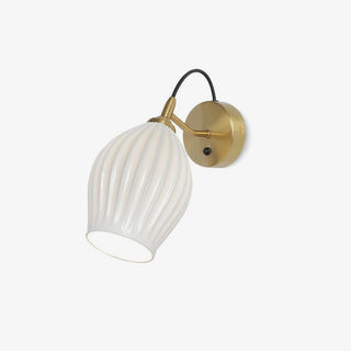 Zotalisra Moderne Minimaliste Côtes Céramique Applique Lumière