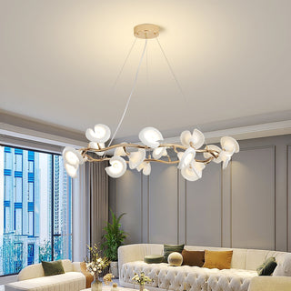 Aurora Lustre Élégant Branche en Fleur