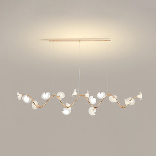 Aurora Lustre Élégant Branche en Fleur