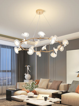 Aurora Lustre Élégant Branche en Fleur