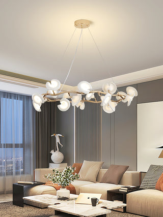 Aurora Lustre Élégant Branche en Fleur