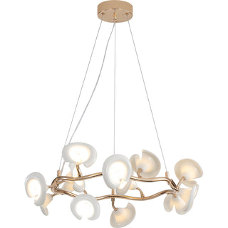 Aurora Lustre Élégant Branche en Fleur