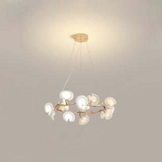 Aurora Lustre Élégant Branche en Fleur