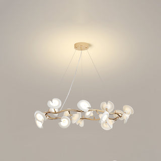 Aurora Lustre Élégant Branche en Fleur