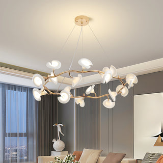Aurora Lustre Élégant Branche en Fleur