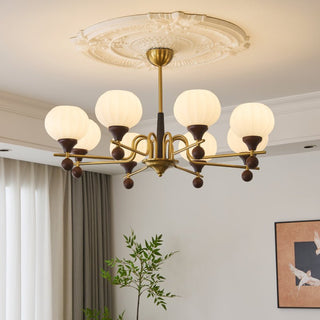 Anorionis Lustre Traditionnel Haut de Gamme en Bois