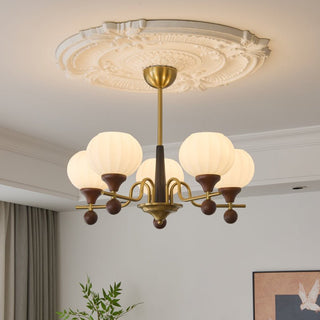 Anorionis Lustre Traditionnel Haut de Gamme en Bois